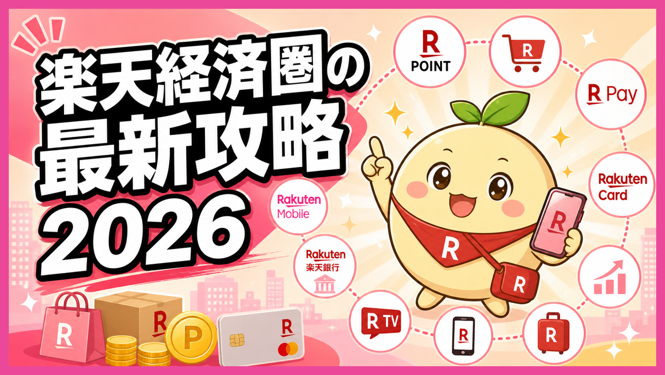 楽天関連サービスをまとめたイメージ